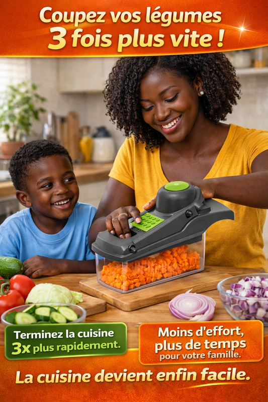 Coupe-légumes multifonction